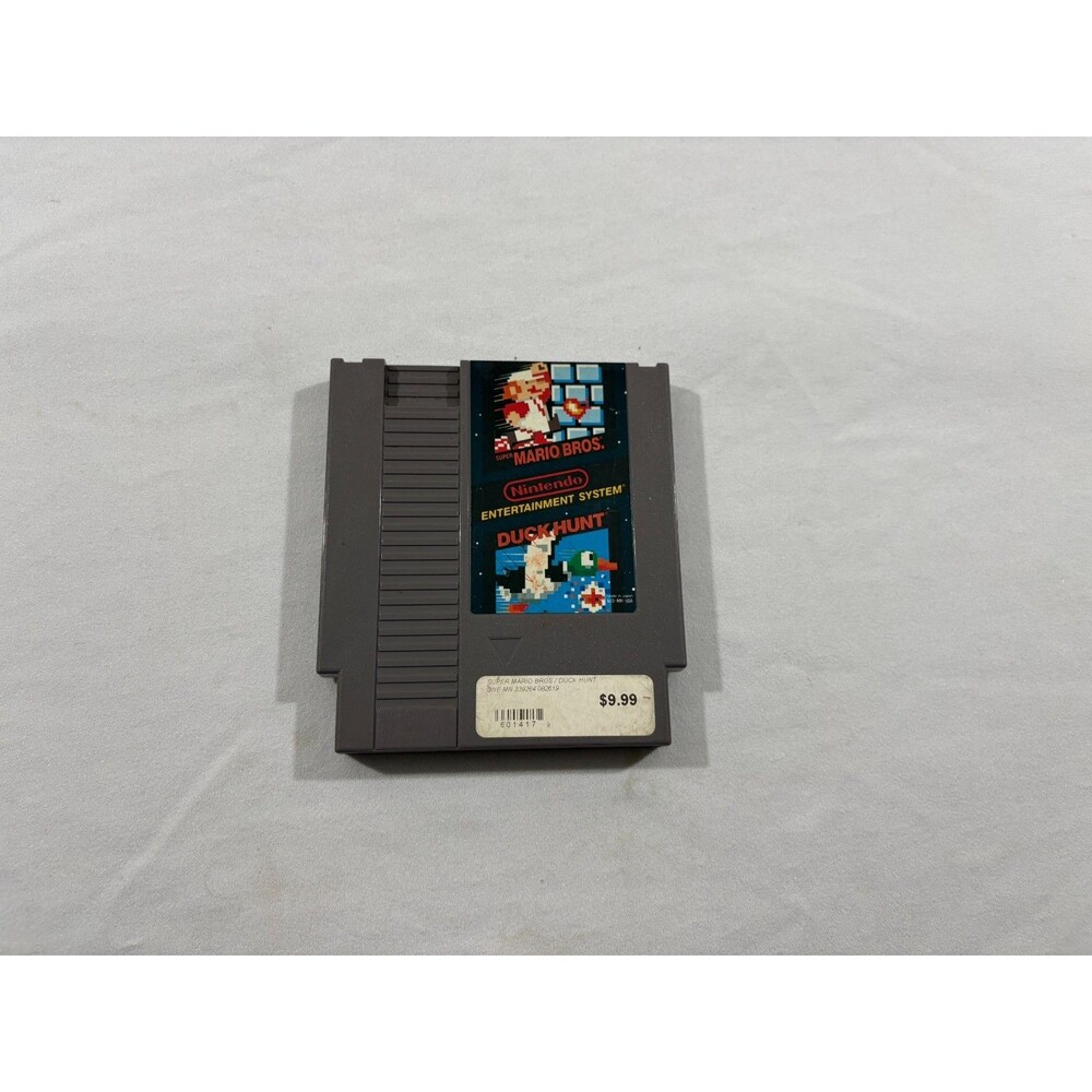 Super Mario Bros / Duck Hunt (Nintendo Entertainment System NES, 1988) - Tested